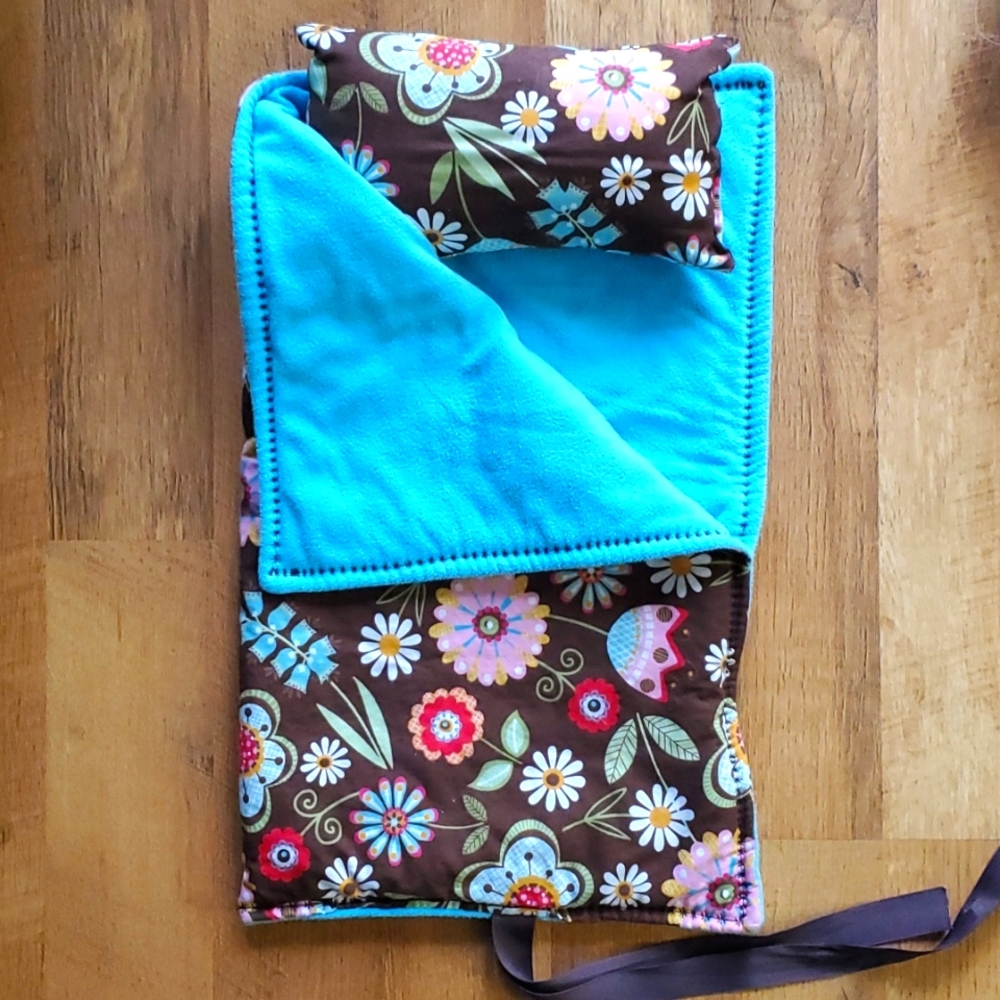 Handmade Sleeping Bag Set for American Girl 18in Dolls